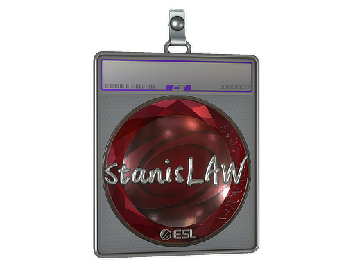Sticker Slab stanislaw Foil Katowice 2019