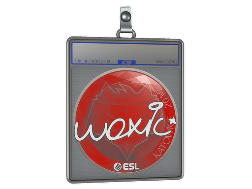 Sticker Slab woxic Katowice 2019