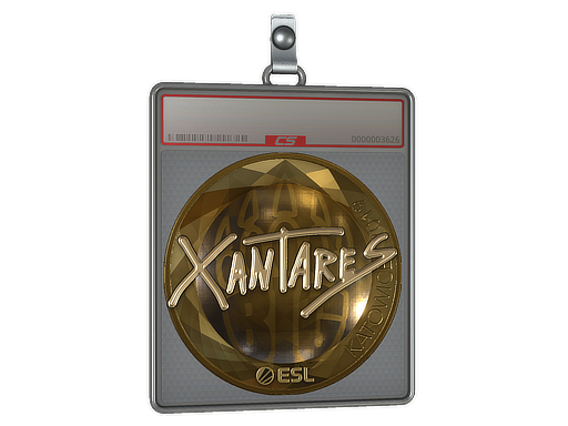 Sticker Slab XANTARES Gold Katowice 2019