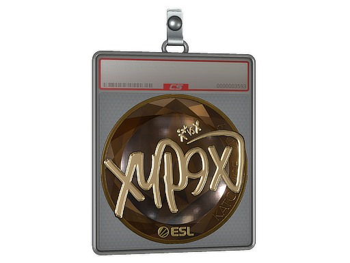 Sticker Slab Xyp9x Gold Katowice 2019