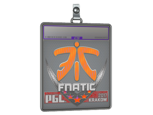 Sticker Slab Fnatic Holo Krakow 2017