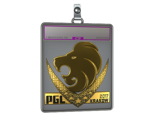 Sticker Slab North Gold Krakow 2017