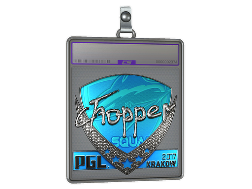 Sticker Slab chopper Foil Krakow 2017