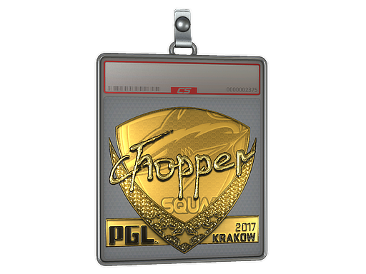Sticker Slab chopper Gold Krakow 2017