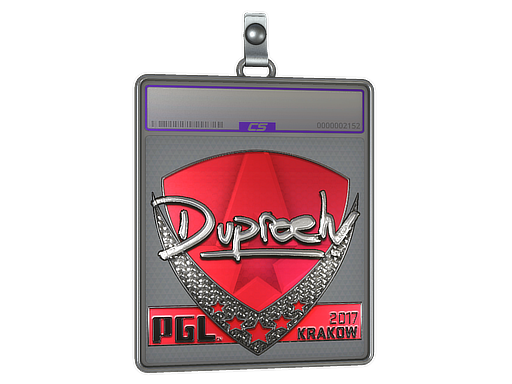 Sticker Slab dupreeh Foil Krakow 2017