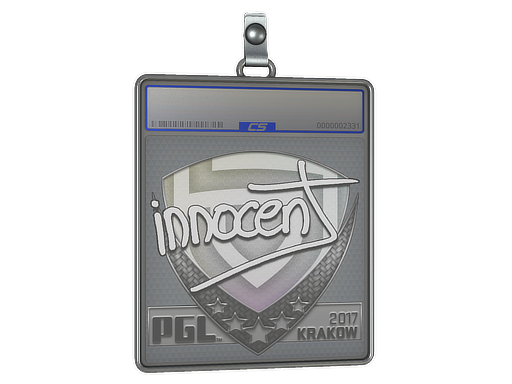 Sticker Slab innocent Krakow 2017