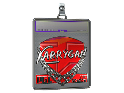 Sticker Slab karrigan Foil Krakow 2017