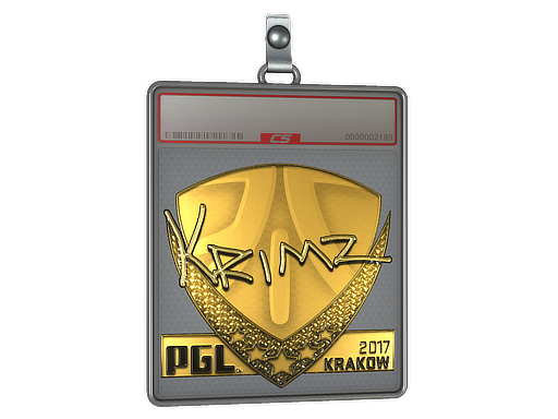 Sticker Slab KRIMZ Gold Krakow 2017
