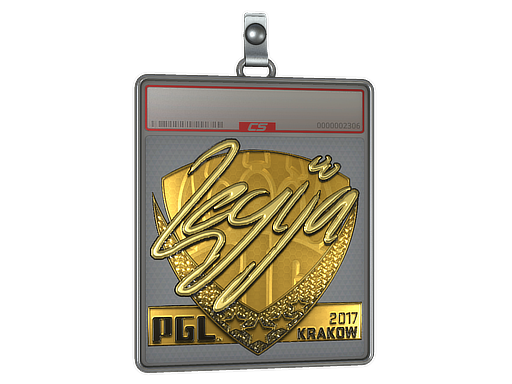 Sticker Slab LEGIJA Gold Krakow 2017