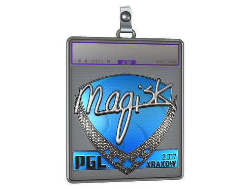 Sticker Slab Magisk Foil Krakow 2017