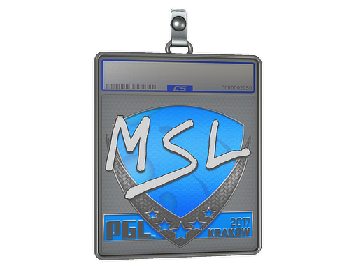 Sticker Slab MSL Krakow 2017