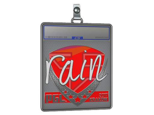 Sticker Slab rain Krakow 2017