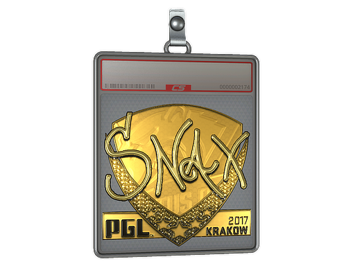 Sticker Slab Snax Gold Krakow 2017