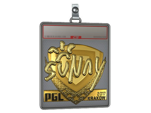 Sticker Slab suNny Gold Krakow 2017