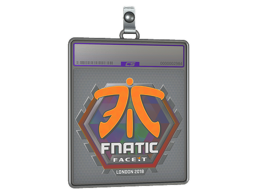 Sticker Slab Fnatic Holo London 2018