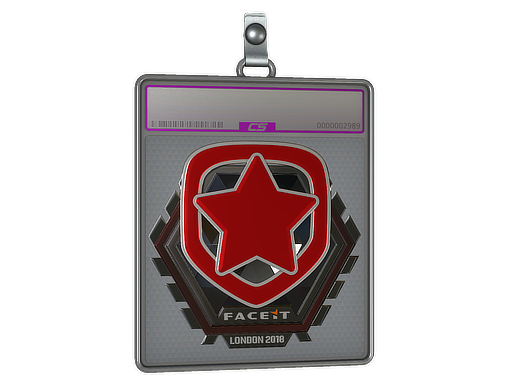 Sticker Slab Gambit Esports Foil London 2018