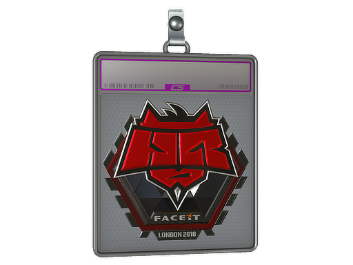 Sticker Slab HellRaisers Foil London 2018