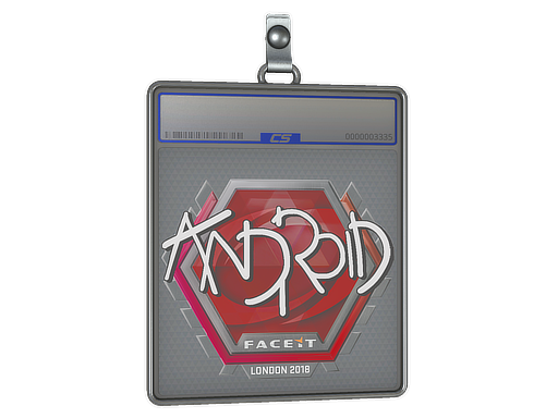 Sticker Slab ANDROID London 2018