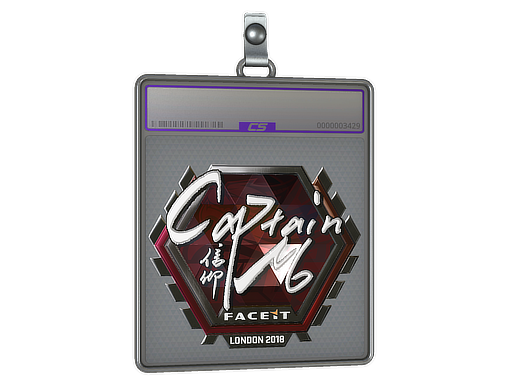 Sticker Slab captainMo Foil London 2018