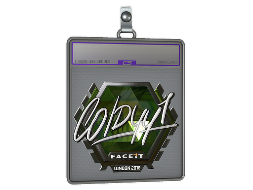 Sticker Slab COLDYY1 Foil London 2018