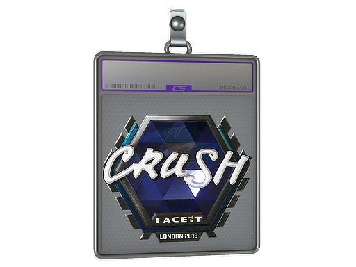 Sticker Slab crush Foil London 2018