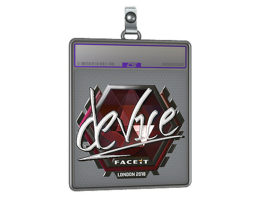Sticker Slab device Foil London 2018