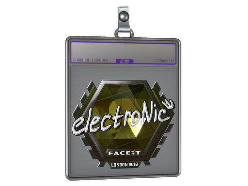 Sticker Slab electronic Foil London 2018