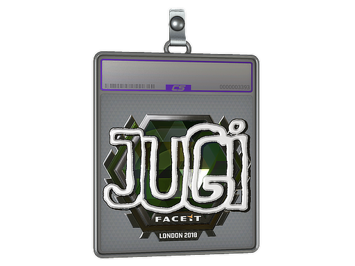 Sticker Slab JUGi Foil London 2018