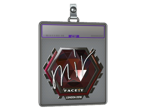 Sticker Slab mir Foil London 2018