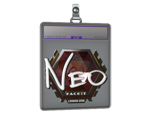 Sticker Slab NEO Foil London 2018