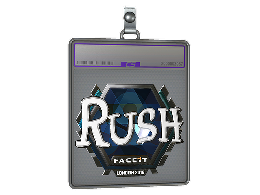 Sticker Slab RUSH Foil London 2018