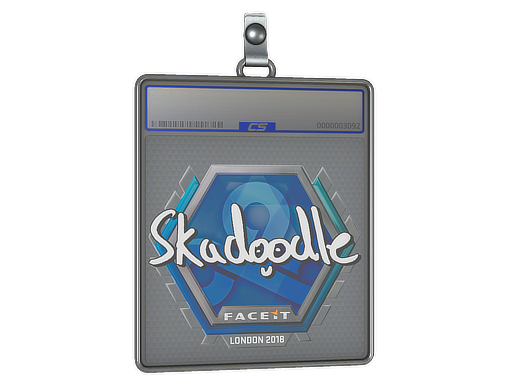 Sticker Slab Skadoodle London 2018