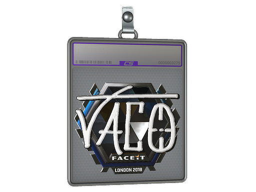 Sticker Slab TACO Foil London 2018