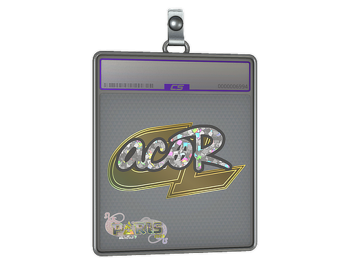 Sticker Slab acoR Glitter Paris 2023