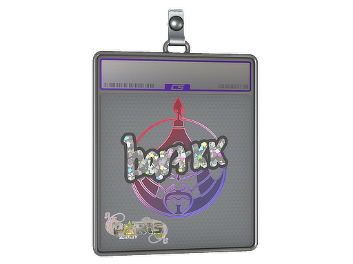 Sticker Slab Bart4k Glitter Paris 2023