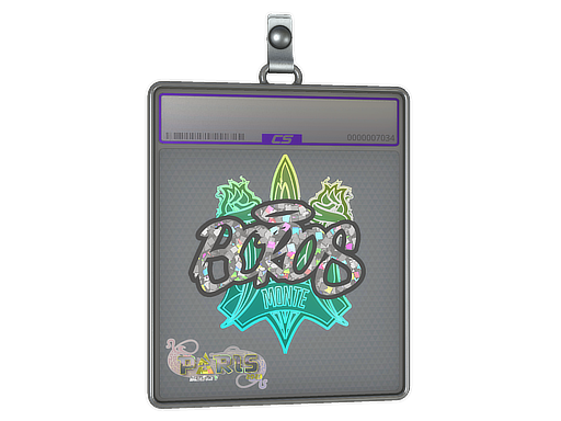 Sticker Slab BOROS Glitter Paris 2023