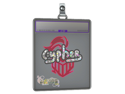 Sticker Slab Cypher Glitter Paris 2023