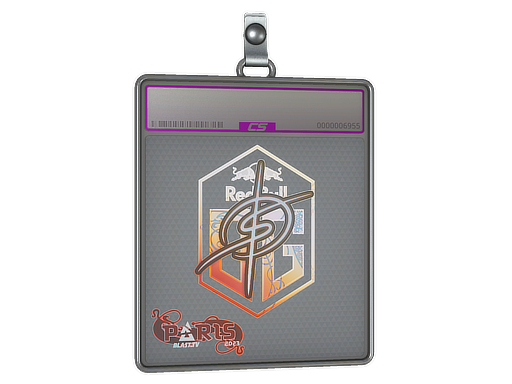 Sticker Slab degster Holo Paris 2023