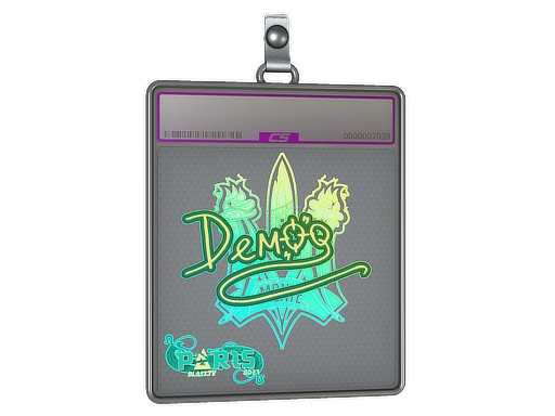 Sticker Slab DemQQ Holo Paris 2023