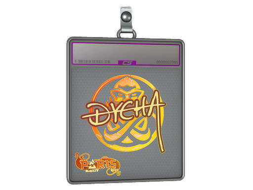 Sticker Slab Dycha Holo Paris 2023