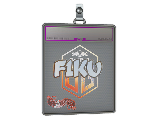 Sticker Slab F1KU Holo Paris 2023