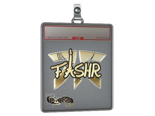 Sticker Slab FASHR Gold Paris 2023