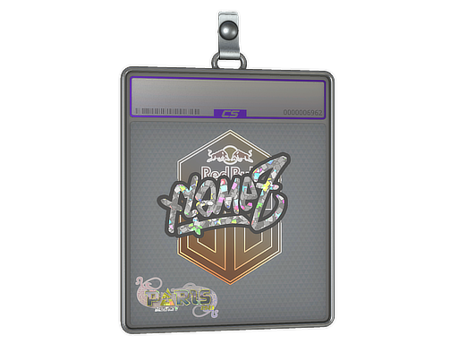 Sticker Slab FlameZ Glitter Paris 2023