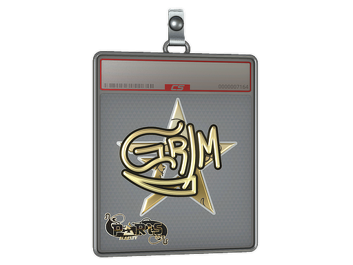 Sticker Slab Grim Gold Paris 2023