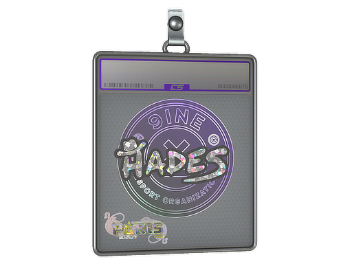 Sticker Slab hades Glitter Paris 2023