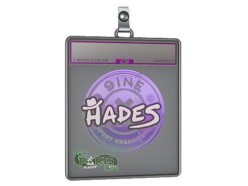 Sticker Slab hades Holo Paris 2023