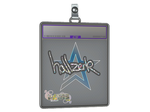 Sticker Slab hallzerk Glitter Paris 2023