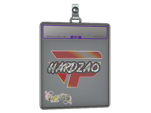 Sticker Slab hardzao Glitter Paris 2023