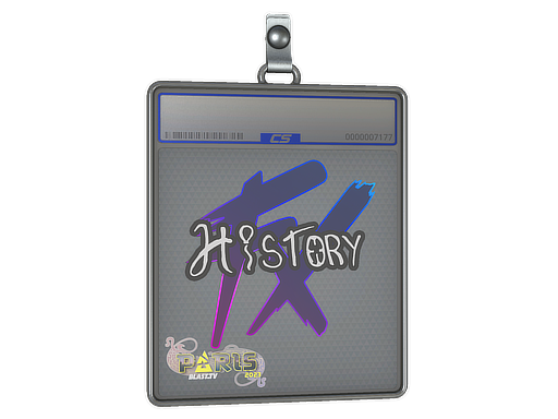 Sticker Slab History Paris 2023