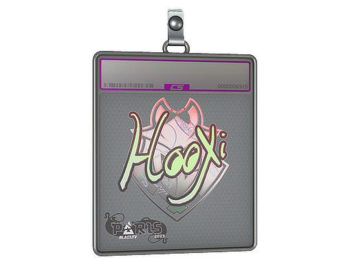 Sticker Slab HooXi Holo Paris 2023